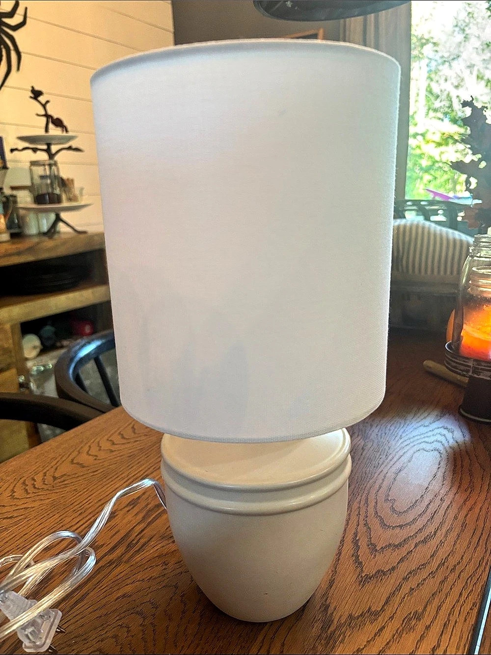 White Table Lamp